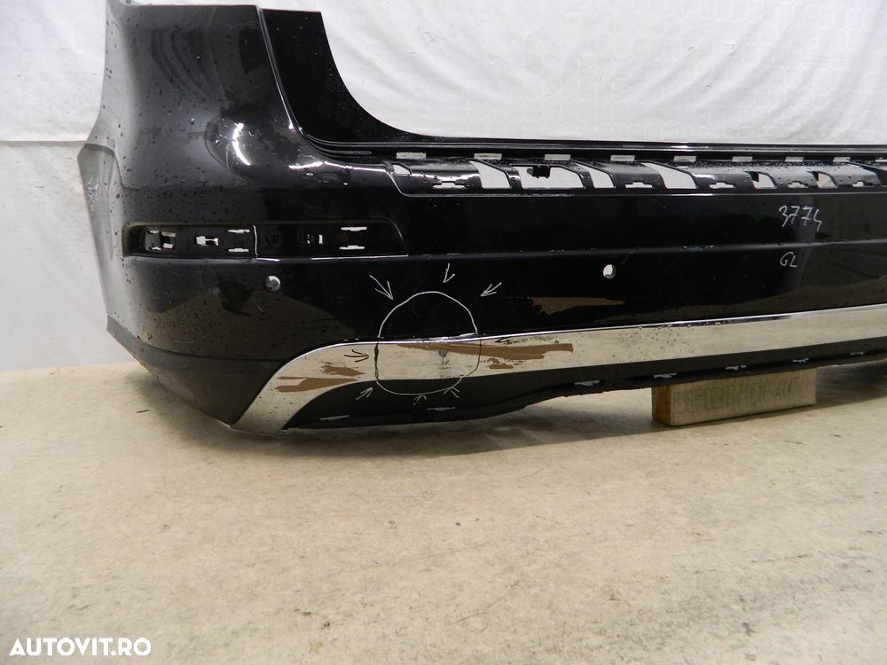 Bara spate Mercedes GL X166, 2012, 2013, 2014, 2015, , A1668852125 - 4