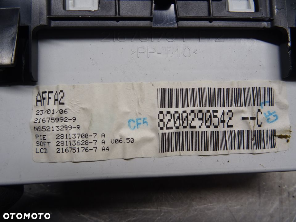 RENAULT MEGANE II LIFT KOMBI 2005 WYŚWIETLACZ 8200290542-C - 3