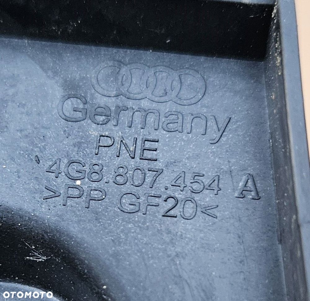 AUDI RS7 S7 A7 C7 4G LIFT MOCOWANIE ŚLIZG ZDERZAKA TYŁ PRAWY 4G8807454A - 2