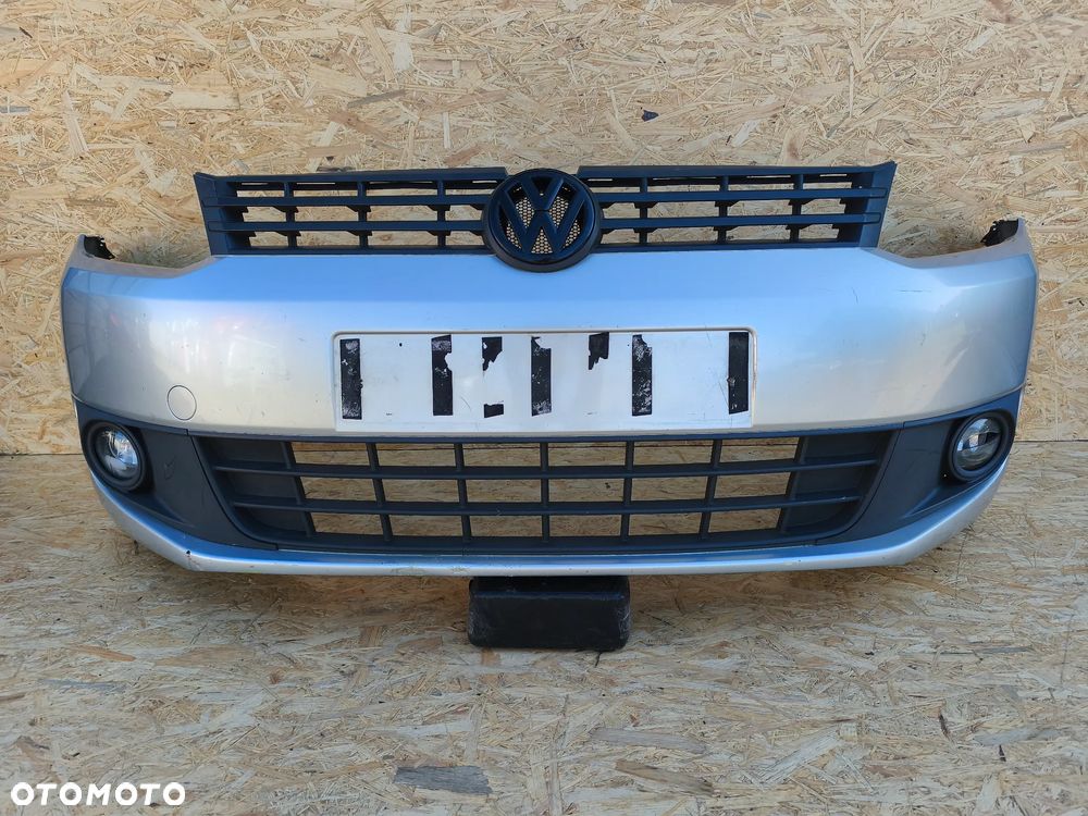 VW Touran II 10-15r zderzak przód przedni Grill - 1