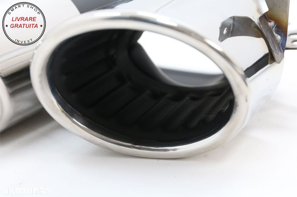 Difuzor Bara Spate cu Ornamente Evacuare Mercedes GLB X247 SUV (2020-up)- livrare gratuita - 12