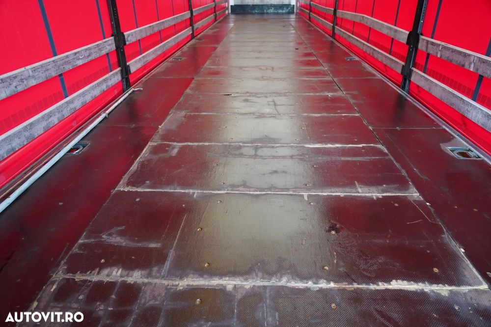 Wielton / CORTINĂ STANDARD / REMORCA DIN OȚEL - 9 M / AXĂ CULISANTĂ / SAF / ACOPERIȘ CULISANT / - 18