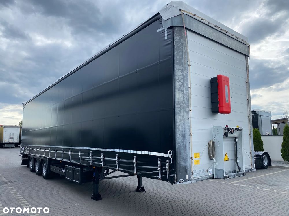 Schmitz Cargobull NACZEPA FIRANKA MEGA, XL. OŚ PODNOSZONA, DACH PODNOSZONY, 16 R KRAJOWA, SUPER STAN - 2