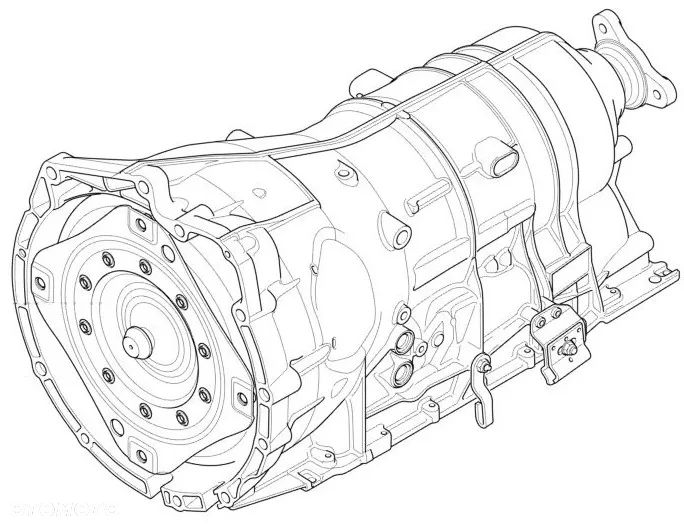 BMW Skrzynia biegów 6HP28 7572483 E90 E91 E92 335d M57N2 - 1