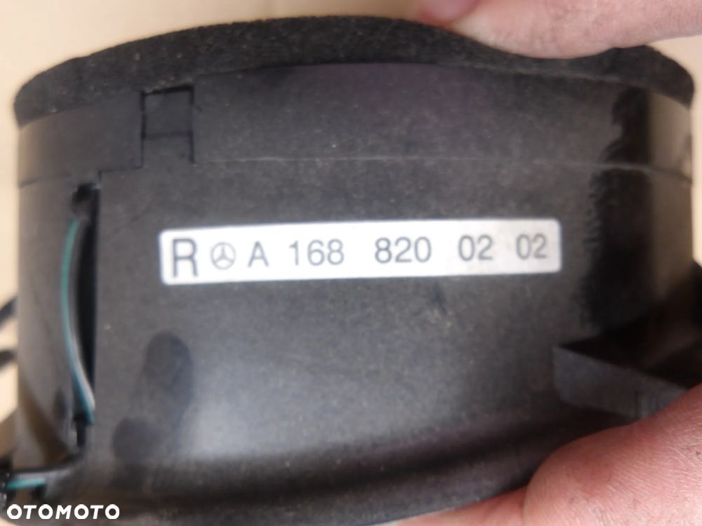 MERCEDES W168 LIFT 1.7 D 01-04 GŁOŚNIK PRAWY LEWY PRZÓD TYŁ A1688200202 - 5