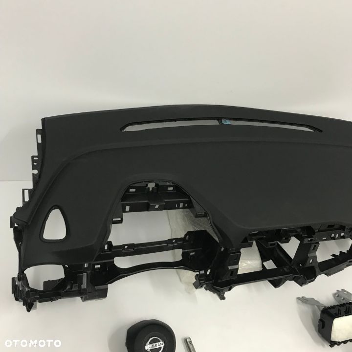 MICRA K14 KONSOLA DESKA AIRBAG PASY PODUSZKI KPL - 2