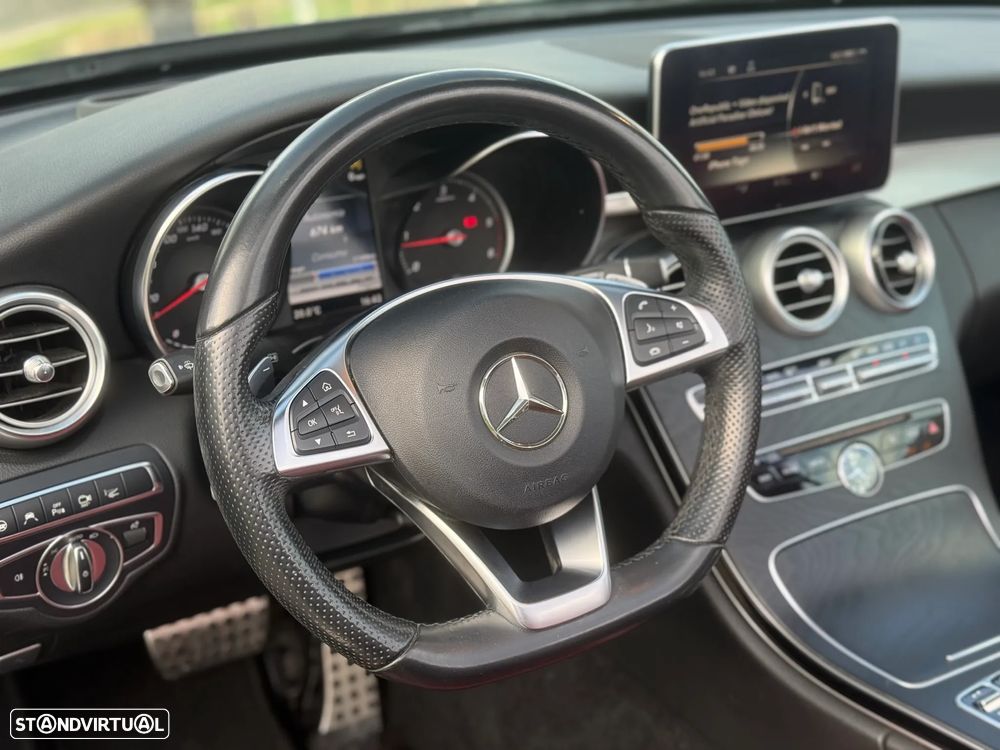 Mercedes-Benz C 220 d Cabrio 9G-Tronic AMG Line - 14