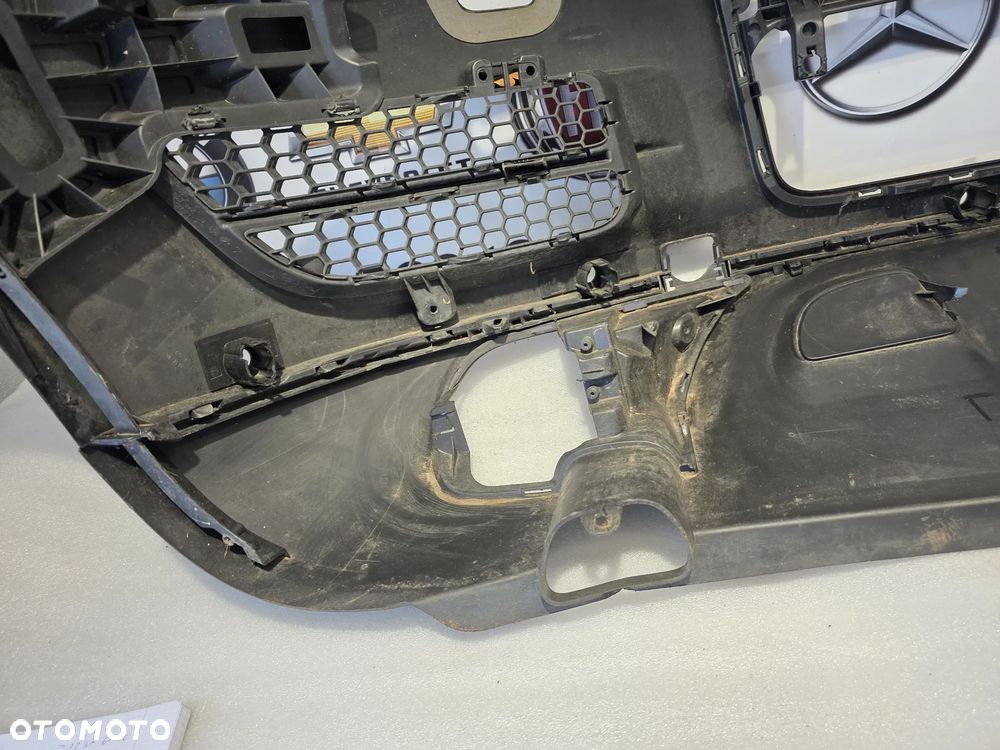 VW TOUAREG 7L6 LIFT 07-10 ŁADNY ZDERZAK PRZEDNI PRZÓD NA SPRYSKI + 6xPDC KOLOR CZARNY METALIK + KRATKI + OSŁONA POD ZDERZAK NR 7L6807221 NR AUKCJI NZ1897 - 34