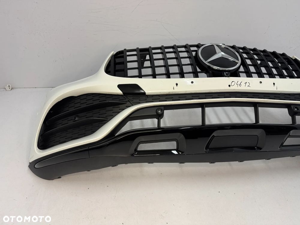 ZDERZAK PRZÓD PRZEDNI MERCEDES GLC AMG LIFT PIANO BLACK X253 W253 A253 - 8