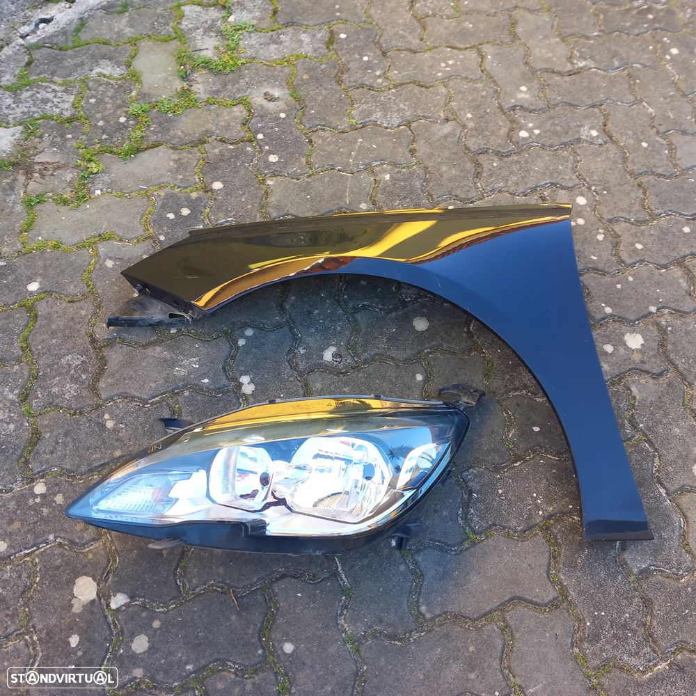 Farol e guardalamas peugeot 308 II - 1