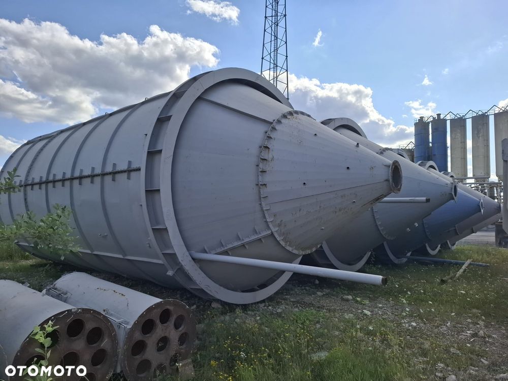 Inny Silos na cement, popiół. Betoniarnia zakład produkcyjny spoiwa - 10