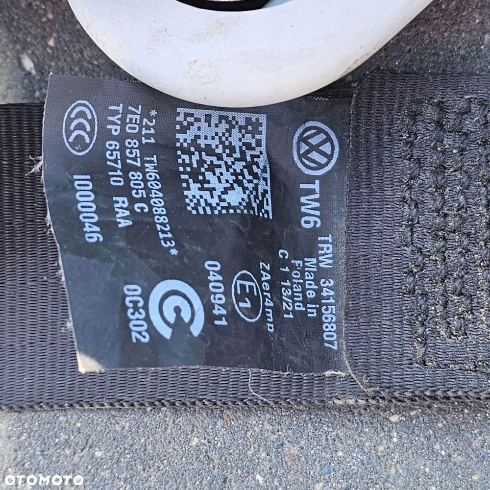 VW T6.1 konsola deska airbag pas pasy KOMPLET - 13