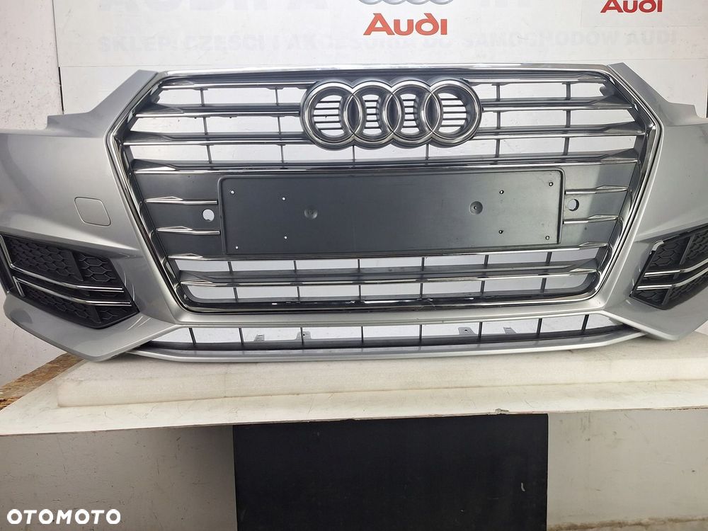 ZDERZAK AUDI S4 A4 S-LINE B9 8W 2017-2019 GRILL ATRAPA PRZED LIFTEM ASO - 4