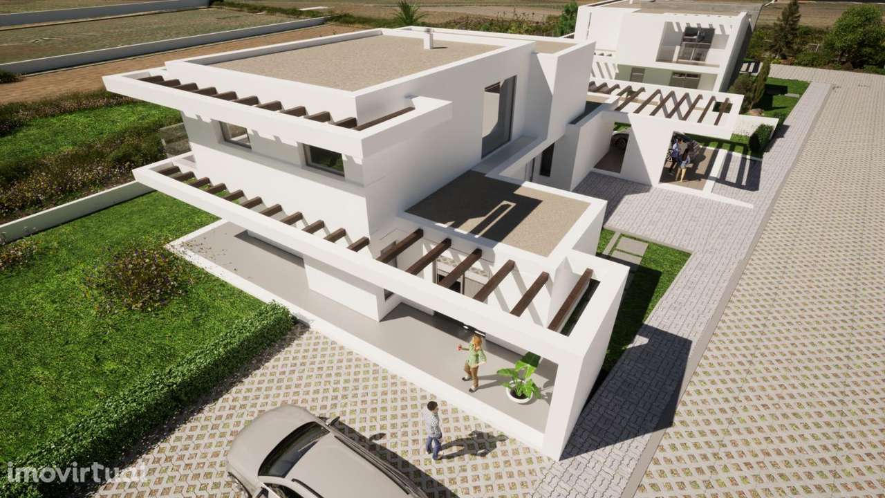 Moradia T4 de Luxo - ASSAFORA - O Charme do Campo perto do Mar - Grande imagem: 2/17