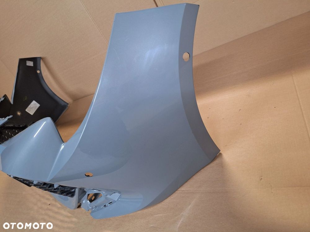 TOYOTA COROLLA XII E21 HB KOMBI 19-22 KOD LAKIERU: 1H5 Cement Grey NIE KLEJONY! ZDERZAK PRZÓD PRZEDNI+LISTWA+KRATKA HALO - 3