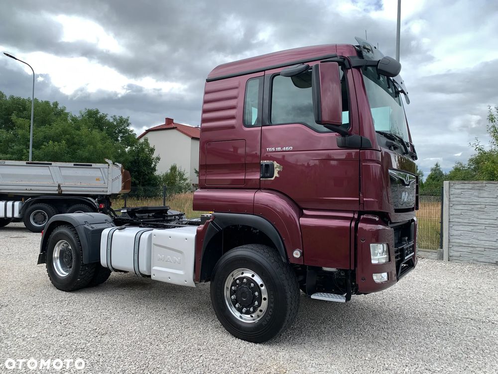 MAN TGS 18.460, 4x4 - REDUKTOR / STAŁY NAPĘD, HYDRAULIKA, - 4