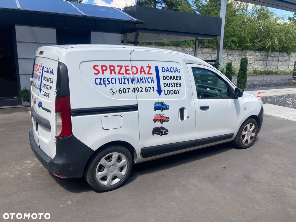 DACIA DOKKER BUDA dupa ĆWIARTKA PAS TYLNY  BŁOTNIK TYLNY DACH podłoga Wwa - 1
