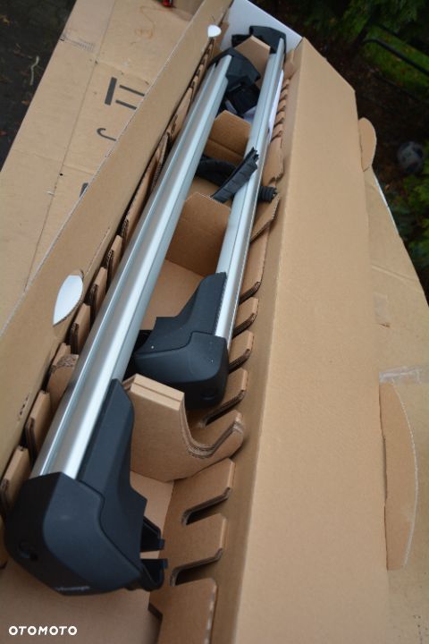 VW Caddy 2015 - bagażnik dachowy  Oryginał Alu klucz - 2