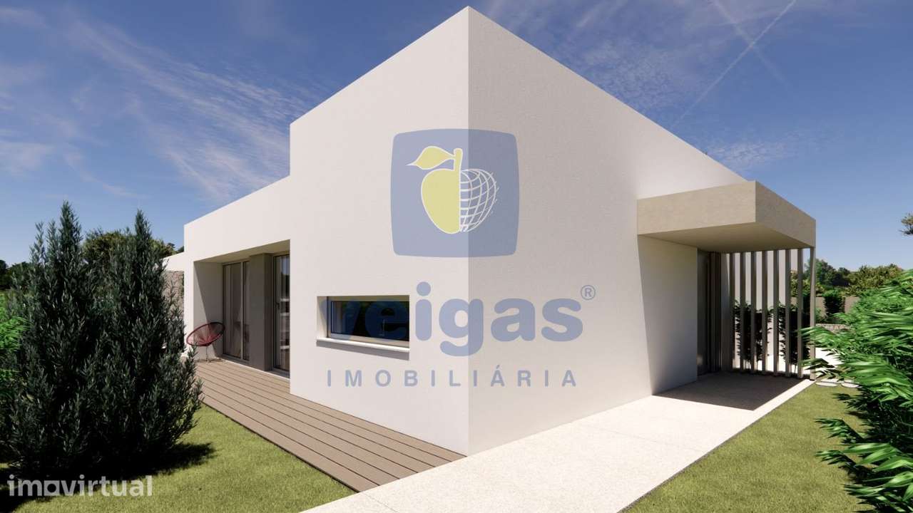Moradia Térrea no Bombarral (T3 com Garagem e Terraço) - Grande imagem: 2/36