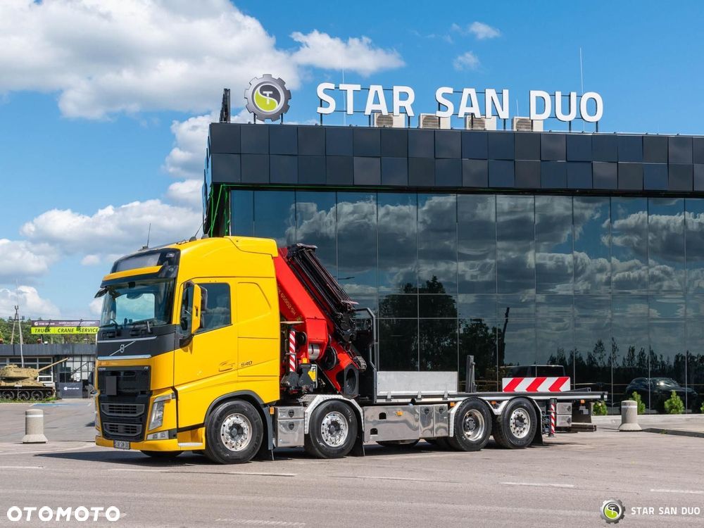 Volvo FH540 8x2 PALFINGER PK 65002 SH Fly Jib HDS Żuraw - 5