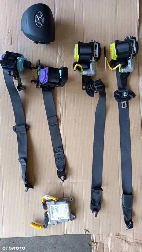 HYUNDAI i30N i30 N KONSOLA DESKA ROZDZIELCZA PULPIT PODUSZKA AIRBAG PASY UK - 3