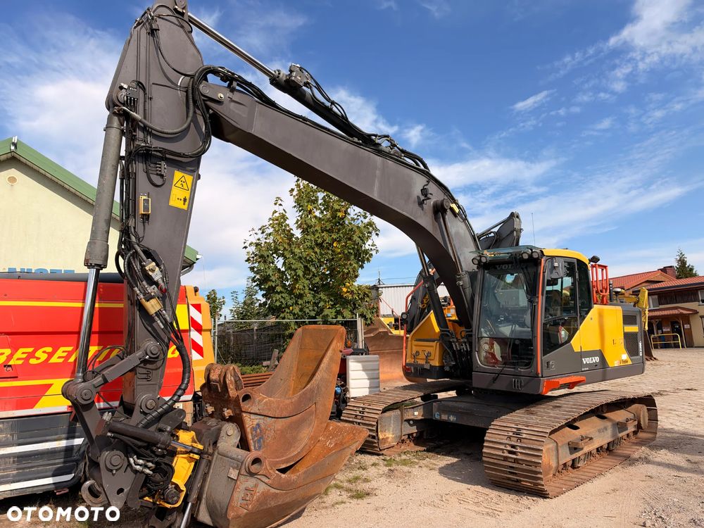 Volvo EC220EL Trimble 3D GPS 3 łyżki, widły TOP - 2