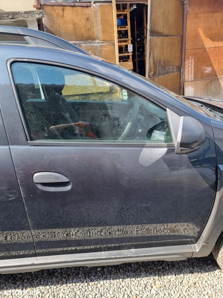 Usa Dreapta Fata Dacia Duster II 2018 - 2021 SUV 4 Usi KNA Gris Comete (1318) - 1
