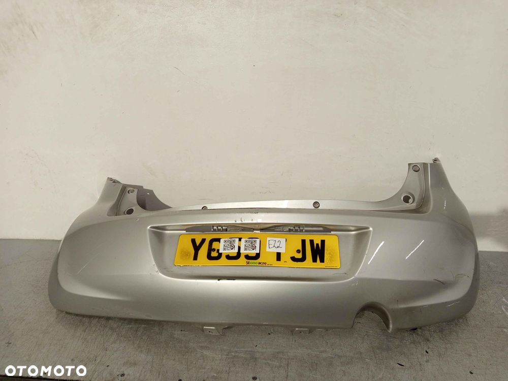 + ZDERZAK TYŁ TYLNY OPEL AGILA II B Z157 SREBRNY - 1