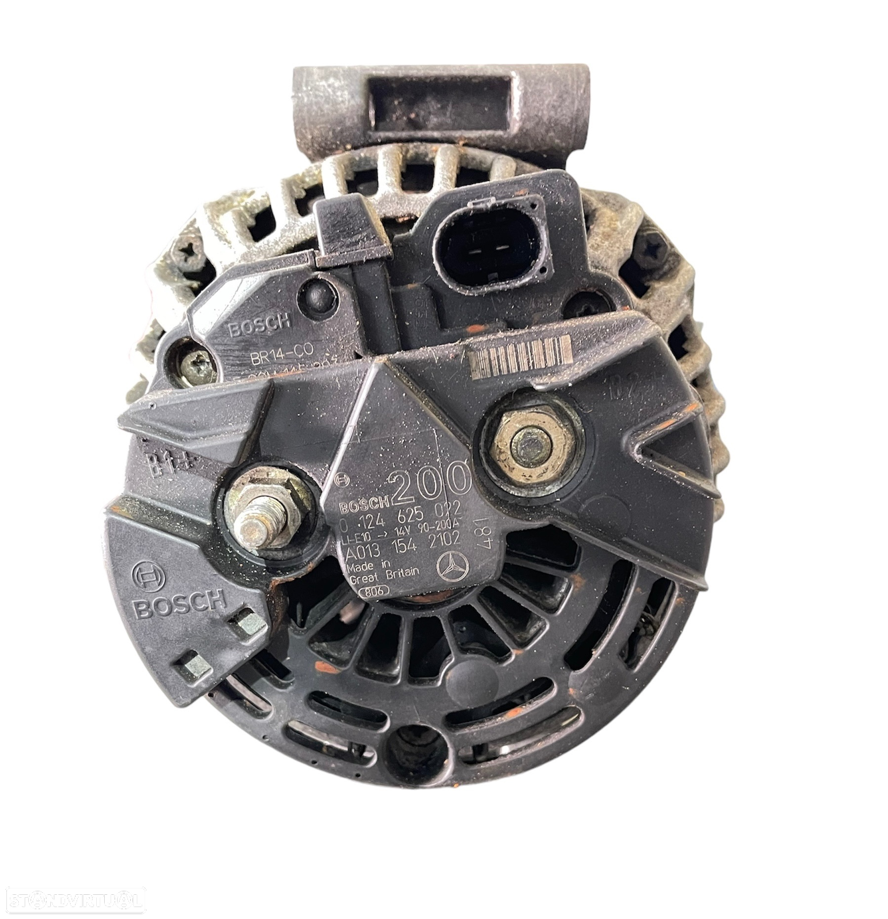 Alternador 200A Mercedes Vito Viano 2.2 CDI 639 2004 a 2012 - 4