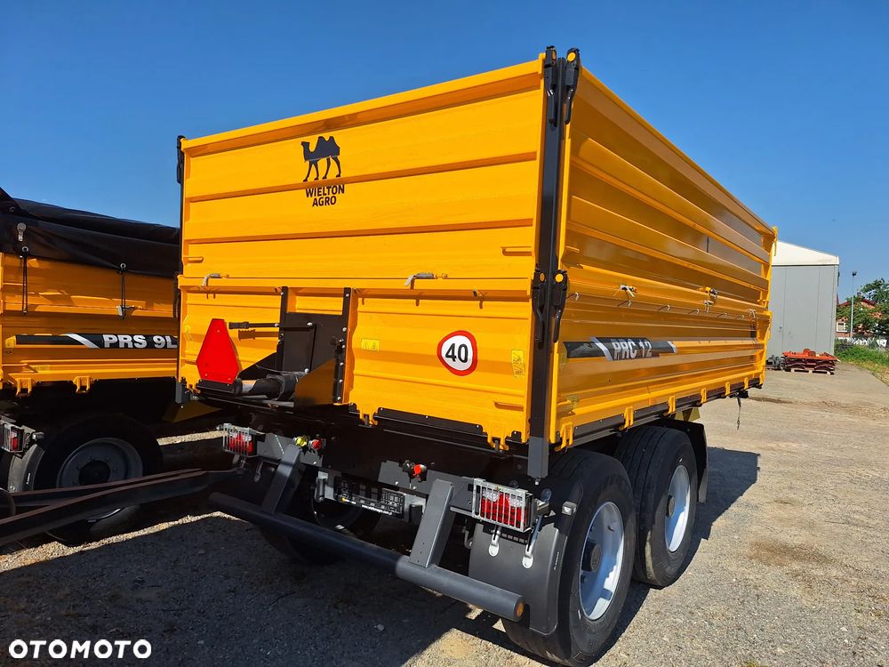 Wielton Przyczepa rolnicza burtowa TANDEM PRC-2/W12, 12 ton, nowa, gwarancja 24 m-ce! - 4