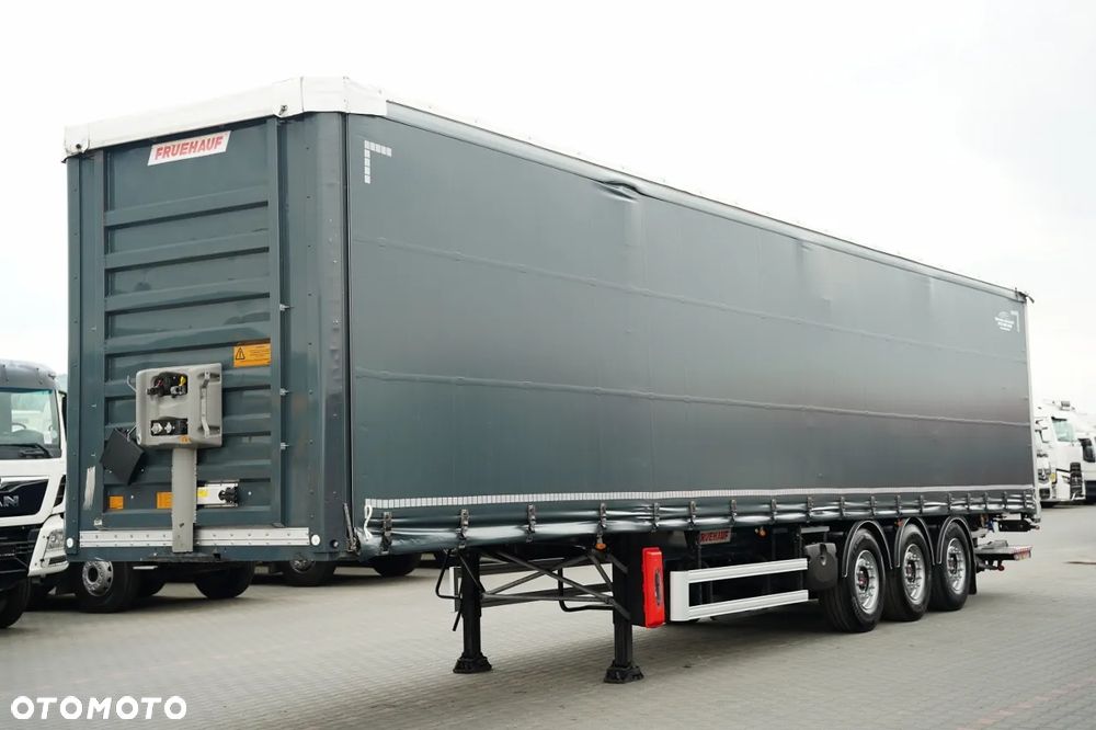 Fruehauf / FIRANKA / STANDARD / WINDA 2 000 kg / MOCNA PODŁOGA SZYNA DESKA / OSIE SAF - 2