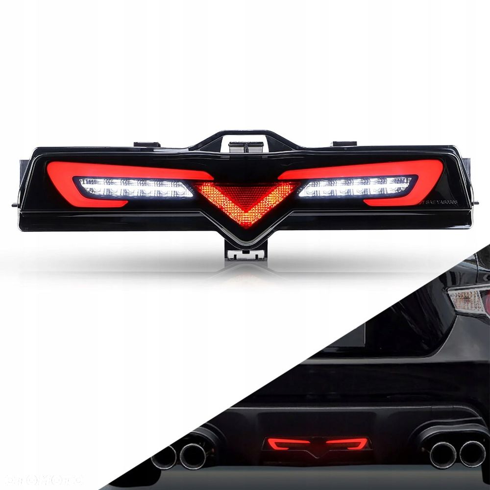 Lampa tyl wsteczna cofania zderzak Vland Led Toyota GT86 GT-86 FRS BRZ - 3