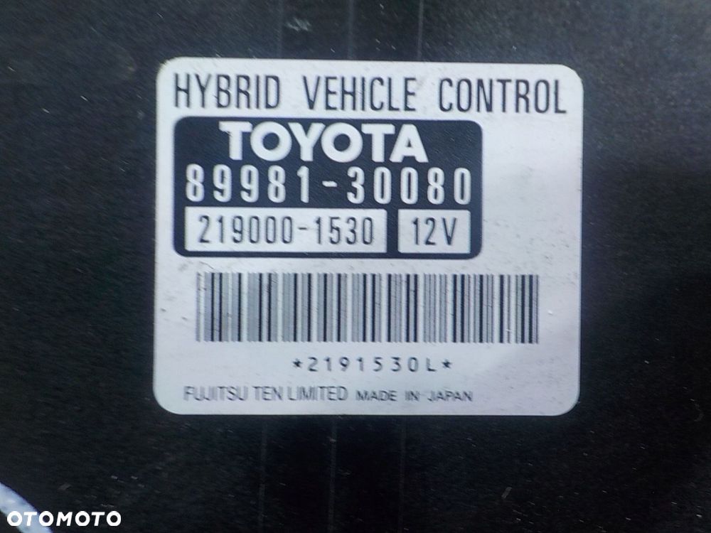 LEXUS GS III LIFT 3.5 B AUT 08r 4D sterownik komputer silnika 89981-30080 - 6