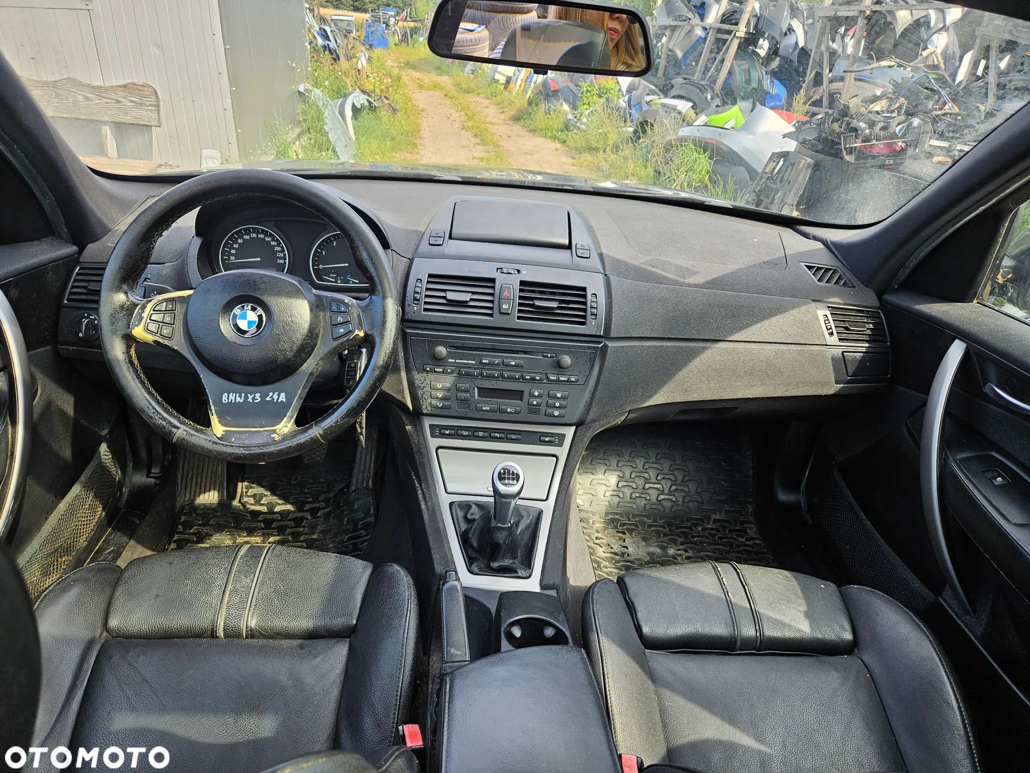 BMW X3 E83 PULPIT DESKA ROZDZIELCZA KONSOLA - 1