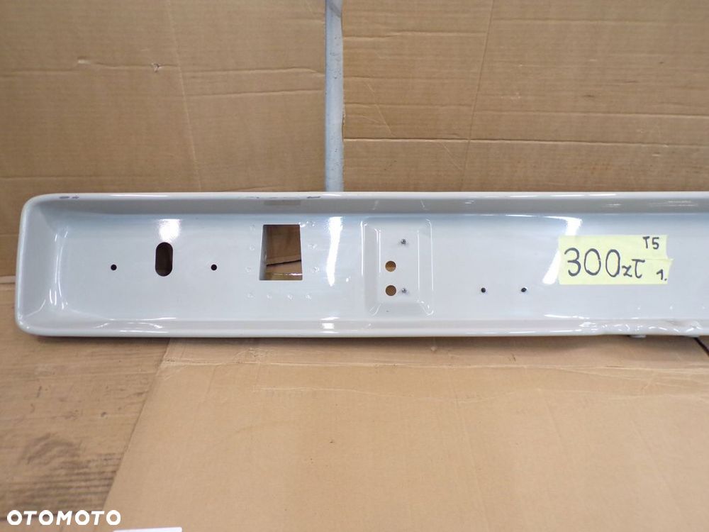 VW TRANSPORTER T5 03- ZDERZAK TYŁ BELKA Tylna Skrzynia Paka NOWA Oryginał - 2