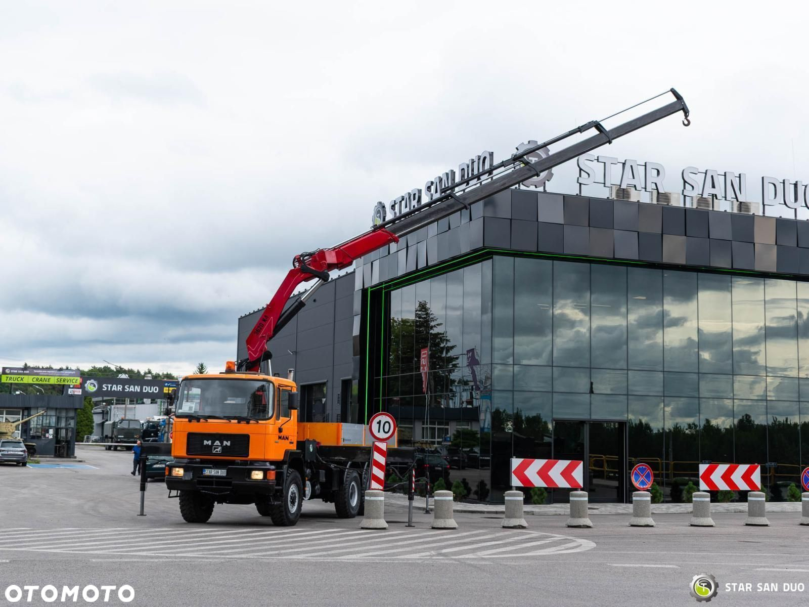 MAN 27.402 F10 6x6 HMF 3620 K4 Hds Żuraw Wyciągarka - 2
