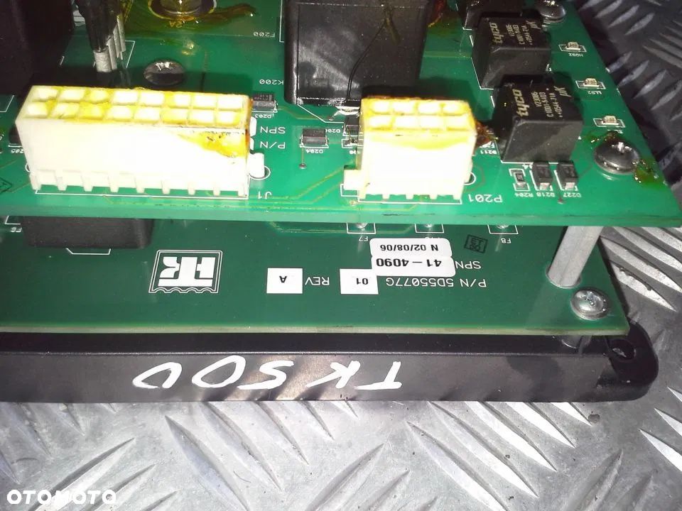 KOMPUTER STEROWNIK GŁÓWNy thermo king 500 505507g - 2