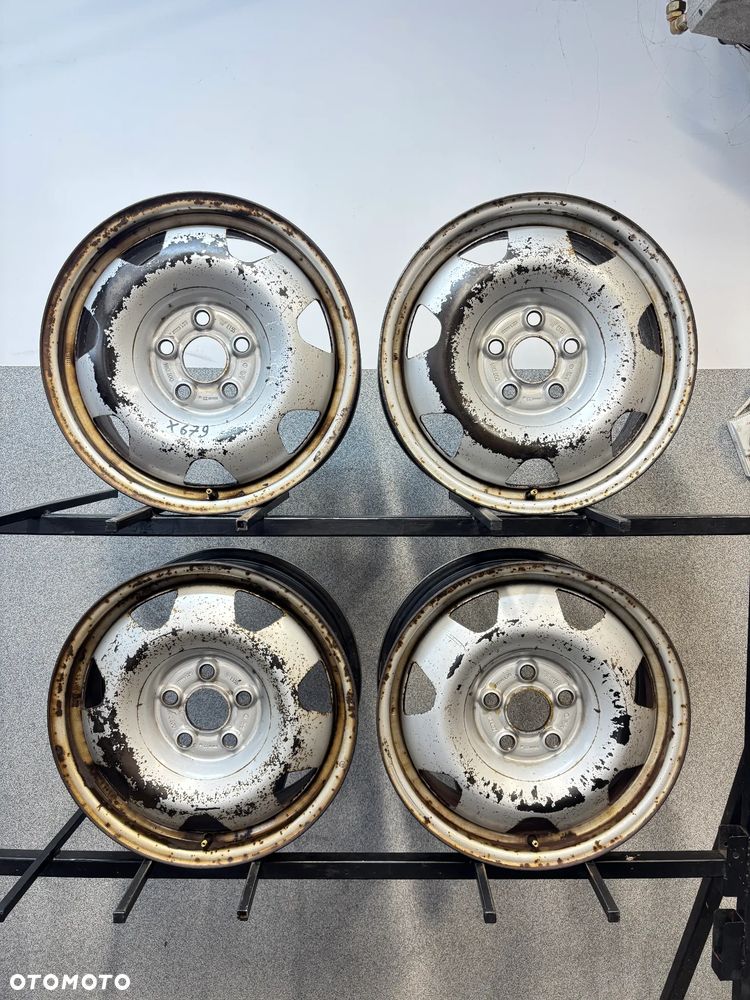 4 Felgi Stal. Vw Transporter T5, T6, Multivan, Caravelle 17" - 1