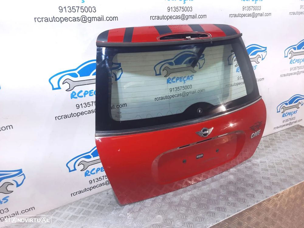 PORTA TAMPA MALA MINI COOPER R50 R53 41627139735 7139735 FECHO PUXADOR VIDRO - 2