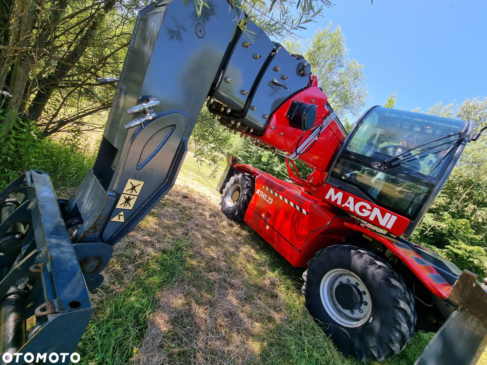 Magni Ładowarka teleskopowa 23metry RTH 5.23 SMART D.C Pilot zdalnie sterowana DEUTZ Silnik Jak Nowa Z Norwegii 2016r - 38