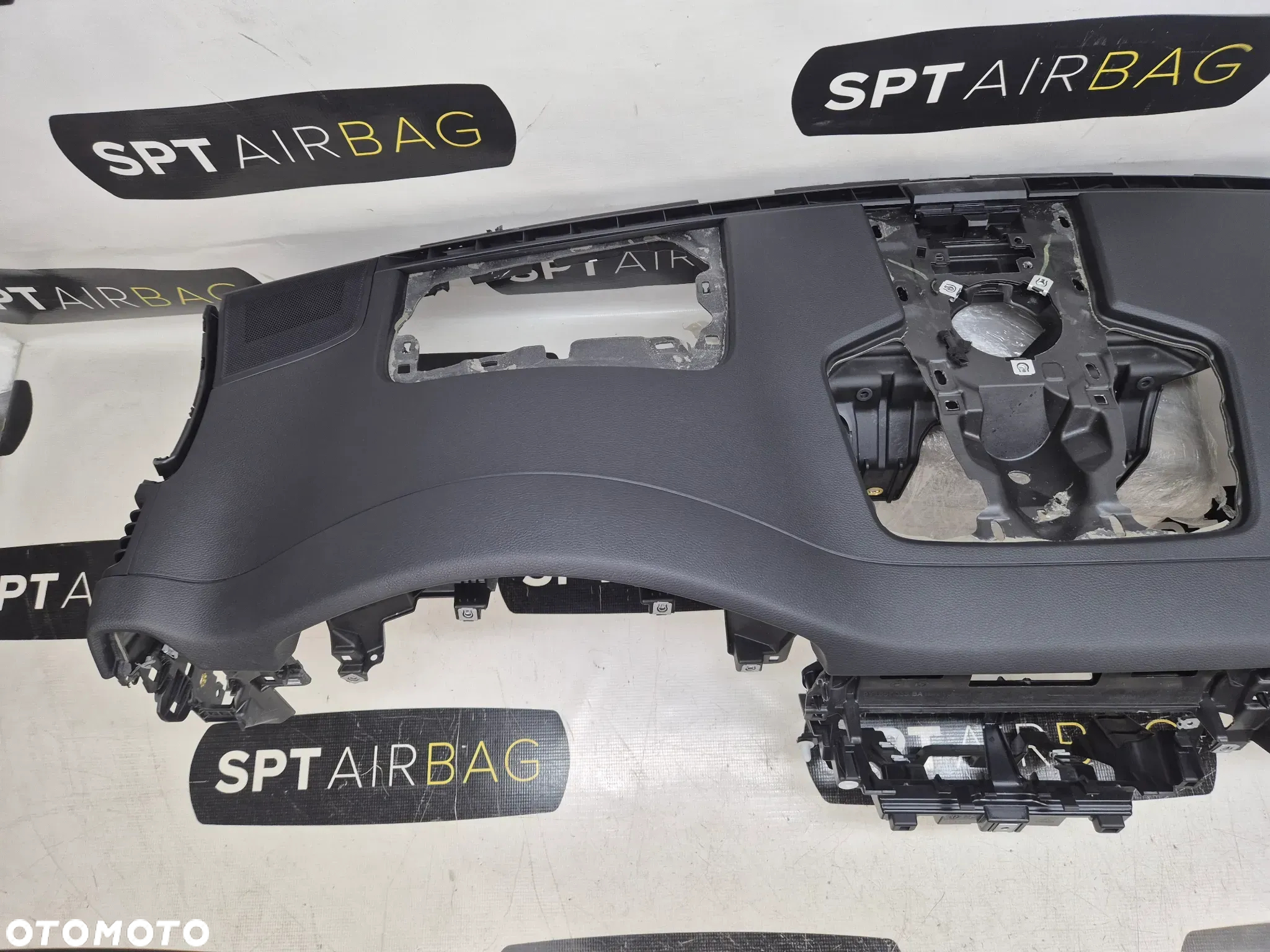 PORSCHE CAYENNE III 3 9Y GUMA HEAD UP DESKA ROZDZIELCZA KONSOLA KOKPIT PULPIT PODUSZKI AIRBAG AIR BAG PASY KIT SET - 7