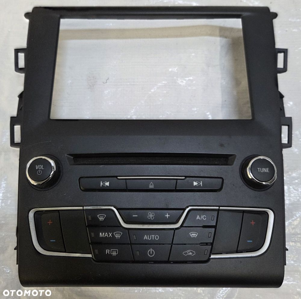 Ford Mondeo mk5 Ramka panel radia przełącznik nawiewu HS7T-18E245-ACA - 1