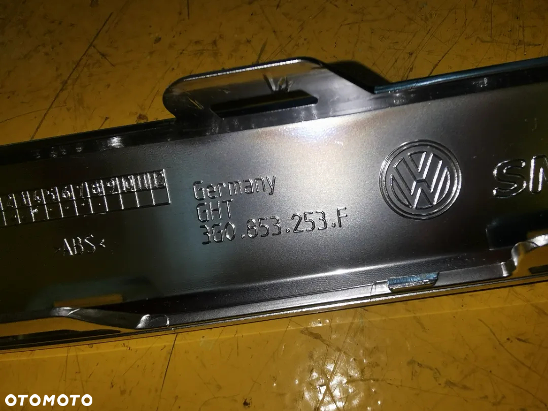 VW PASSAT B8 LIFT ALLTRACK CHROM KRATKA ZDERZAKA LEWY PRAWY 3G0853253F 254F - 8