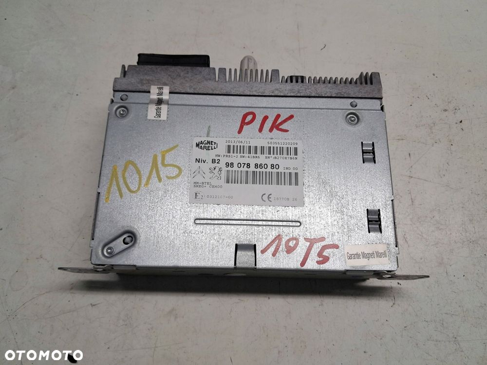 citroen c4 picasso ii radio 9807886080 - 1