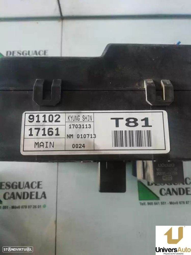 CAIXA RELÉS / FUSÍVEIS HYUNDAI MATRIX 2001 - - 2