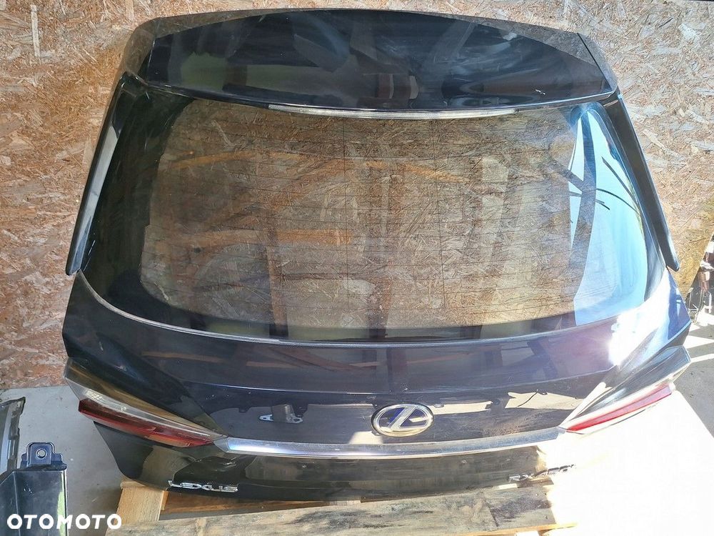 lexus rx 450h IV 2015- klapa tyl tylna zderzak pdc belka demontaz orginal - 1
