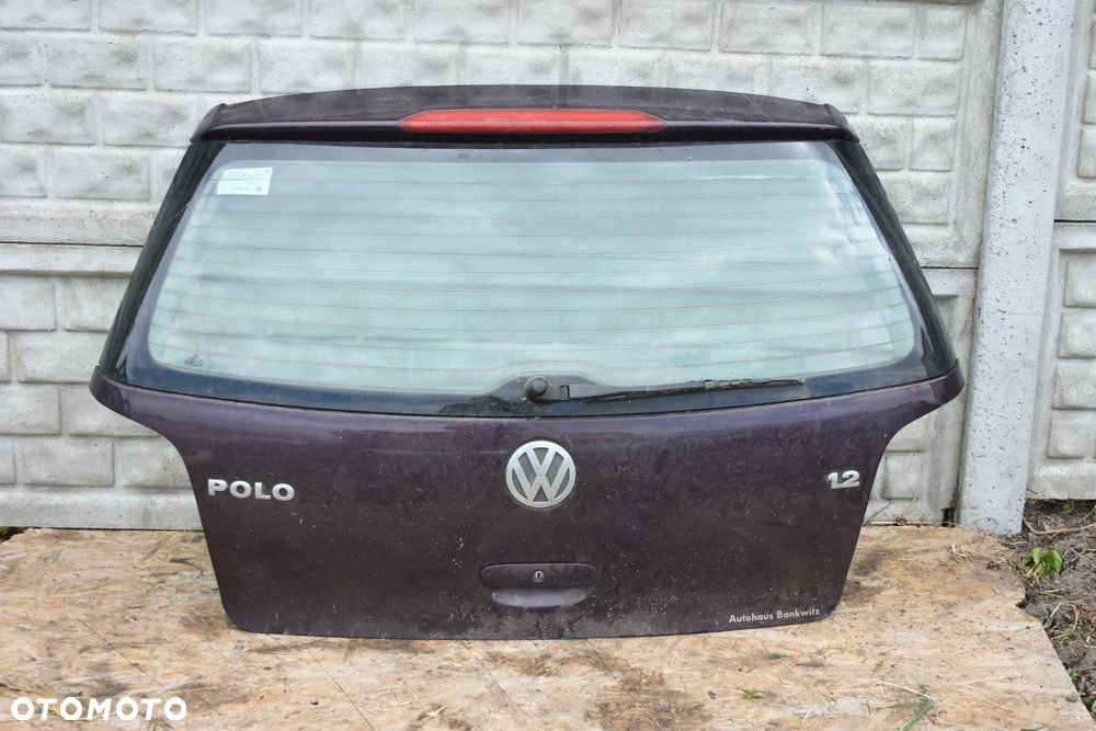 KLAPA BAGAŻNIKA VOLKSWAGEN POLO 9N