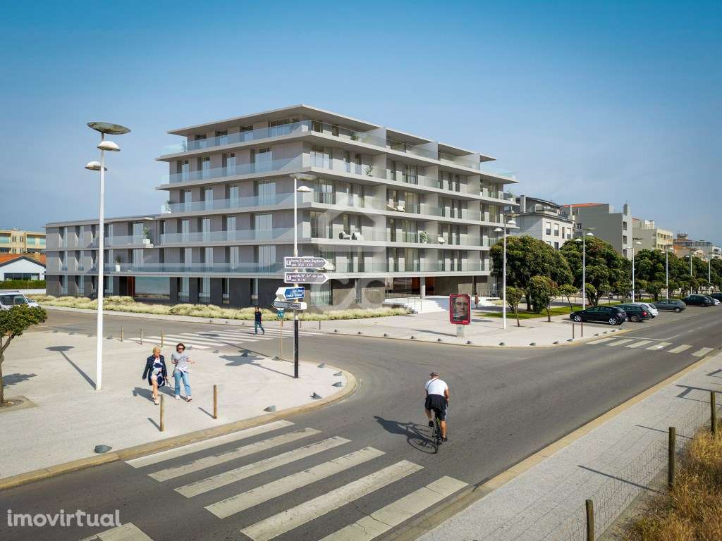 Apartamento T1 NOVO em Vila do Conde 1ª Linha de Mar - Grande imagem: 2/20