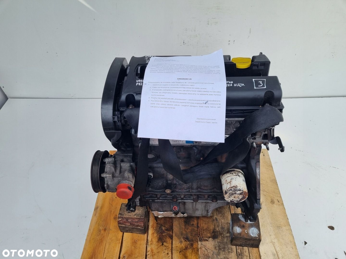 SILNIK KOMPLET Opel Signum 1.6 16V udokumentowane 195tyś Z16XEP - 1