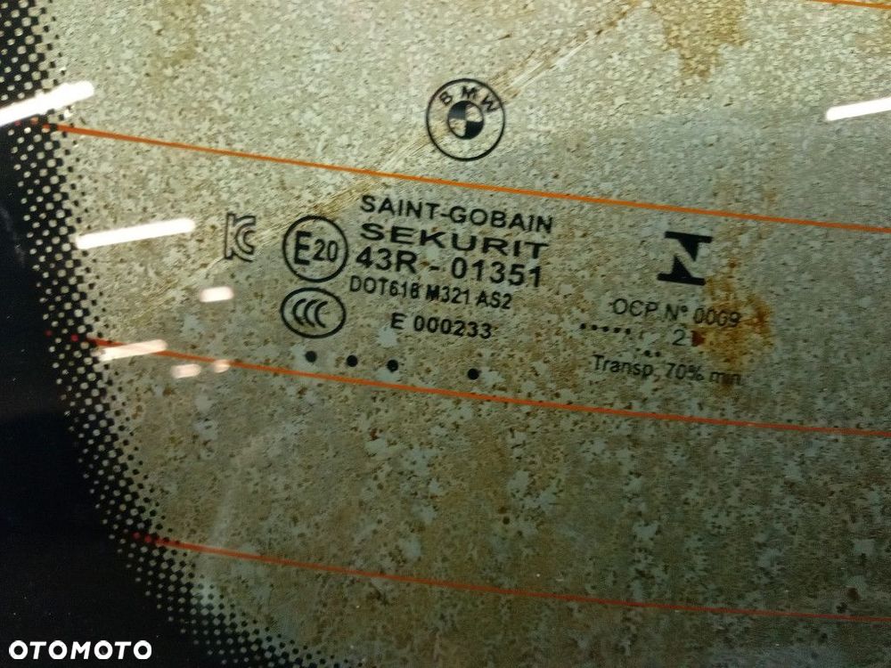 BMW 3 G20 M3 G80 SEDAN SZYBA TYLNA - 3